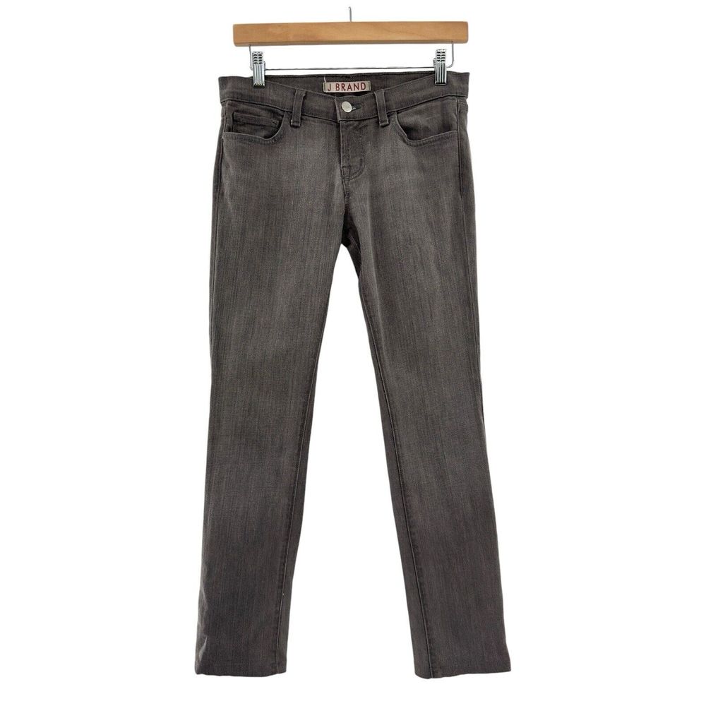 J Brand 912 Pencil Leg Skinny Jeans Platinum Gray 31 X 29